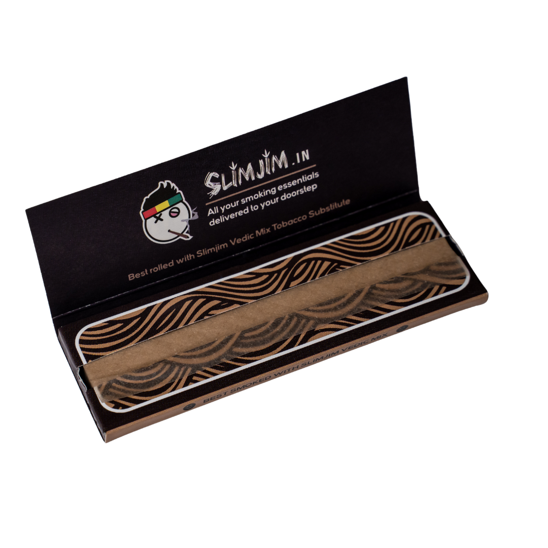Slimjim - Natural 1 1/4th Skins Box of 25 1 - 1/4" Size SLIMJIM