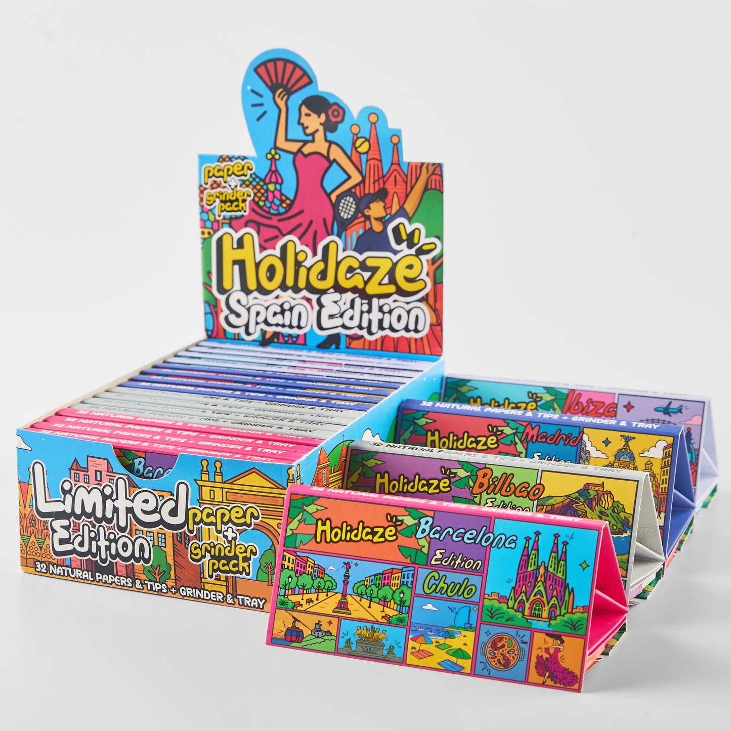 Holidaze (Spain) - Travel Paper Accessory Pack (Box of 16)