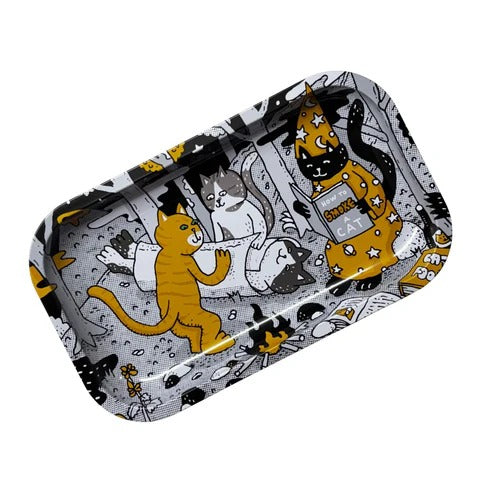 Slimjim X Jacob 9 Lives Rolling Tray - (Medium) (Box of 1)