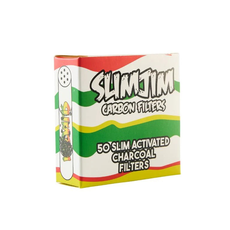 Slimjim - Classic Carbon Filters (6mm) (Pack of 50) - (Box of 10)