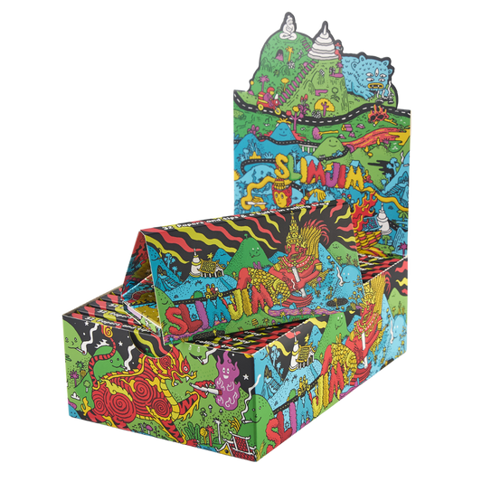 Slimjim x Jacob - King Size Papers + Grinder + Tray (Box of 16) King Size SLIMJIM