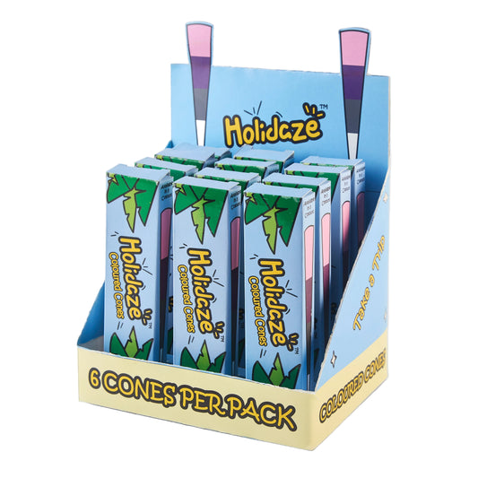 Holidaze - Coloured Cones (Pack of 6)-(12 Packs / Box)