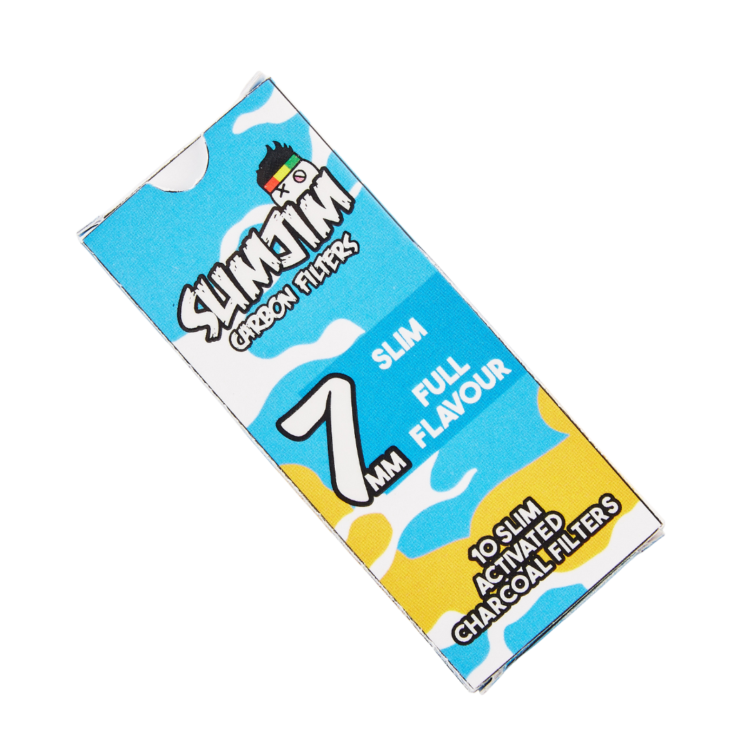 Buy Slimjim - Splash Carbon filters (7mm) (Pack of 10) - Box of 20 | Slimjim Europe